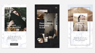 Marble Instagram Stories template