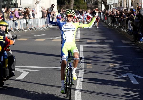 Eros Capecchi (Liquigas-Cannondale) wins in Lugano