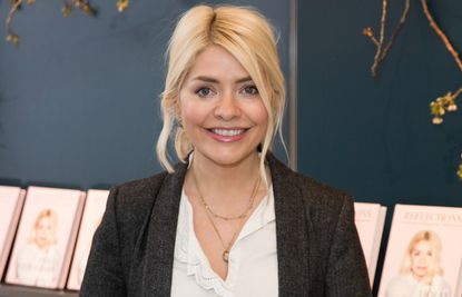 Holly Willoughby attends the Wylde Moon pop-up boutique at the ENO at London Coliseum on March 26, 2022