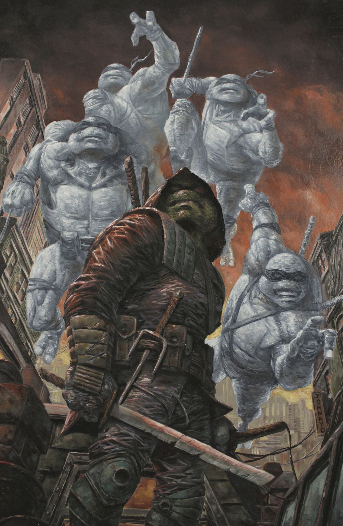 TMNT: The Last Ronin #1 cover