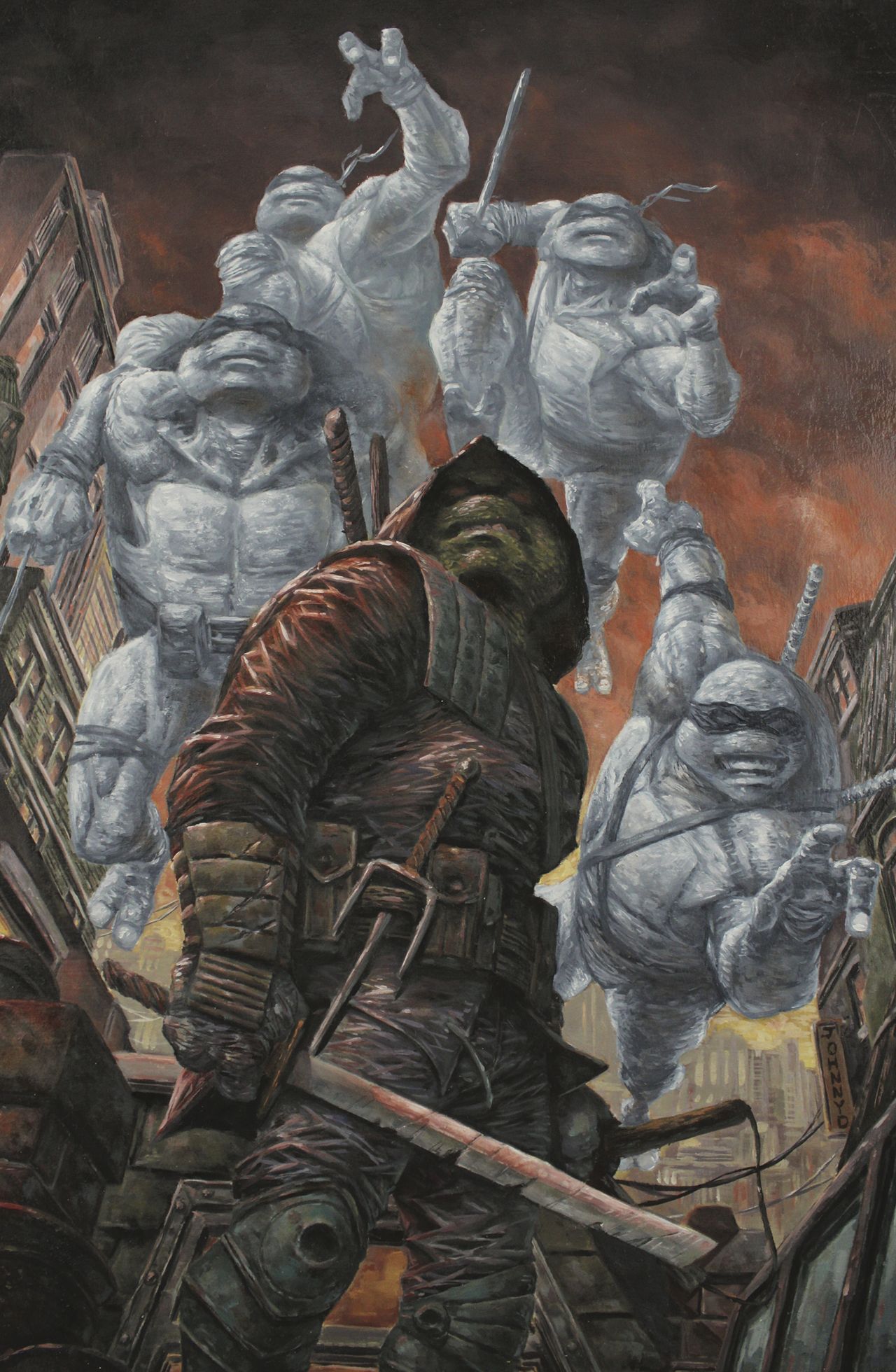 TMNT: The Last Ronin #1 cover