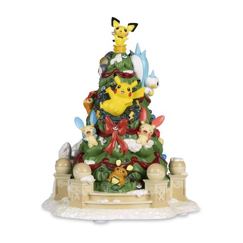 Pikachu & Friends Holiday Tree Figure