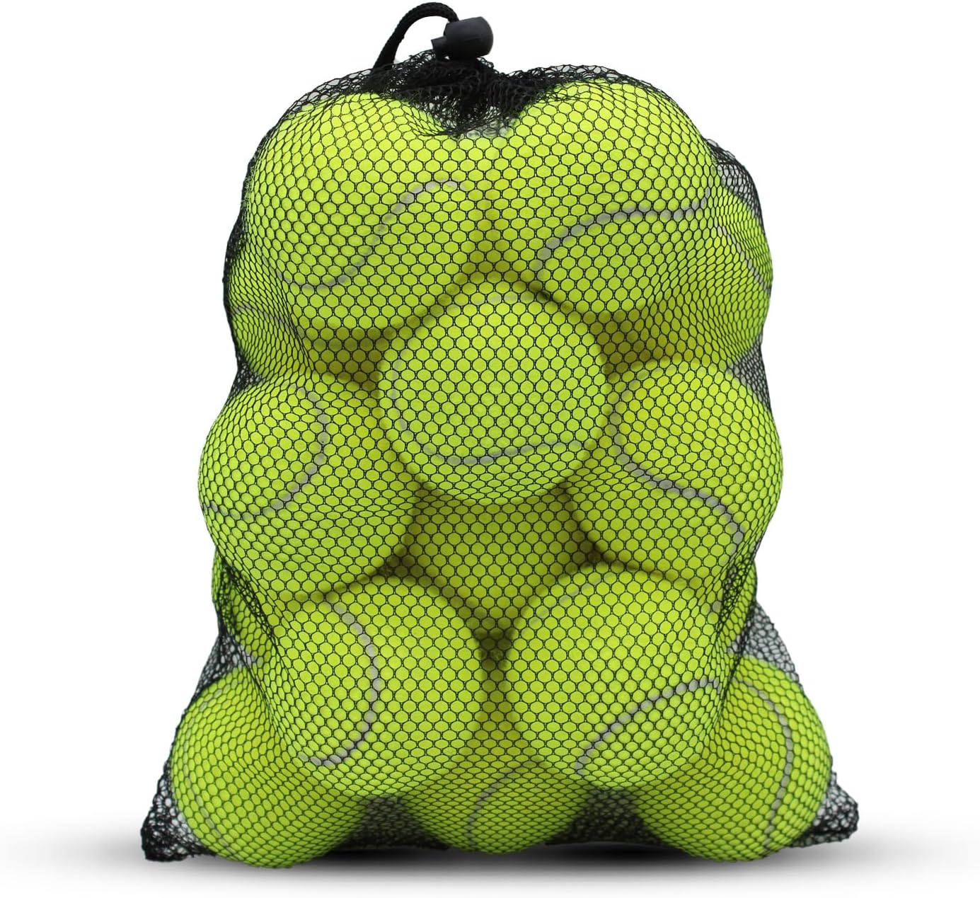 Shyujajie Tennis Balls, 20 Pack Training Tennis Balls,high Elasticity Practice Tennis for Beginner, Exercise Playing Balls for Pet Dog (yellow)