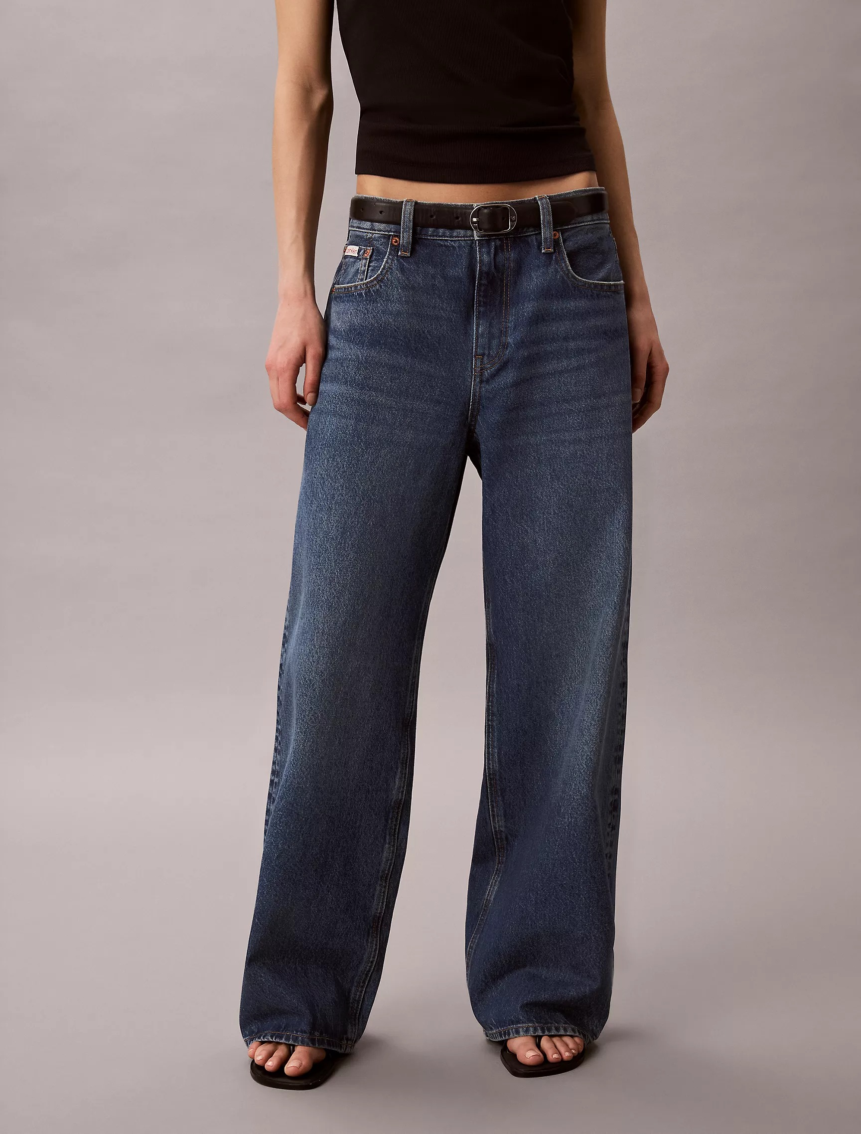 Low Rise Baggy Jeans
