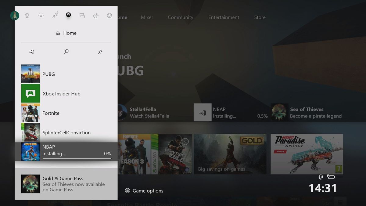 All Xbox One users can now monitor their game downloads directly