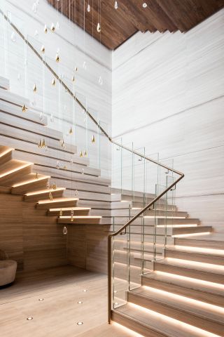Dubai Hills Villa staircase