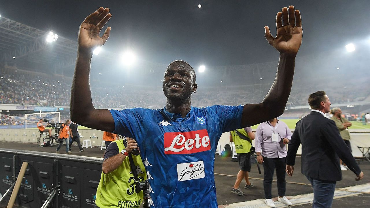 Napoli centre-half Kalidou Koulibaly is a Senegal international 