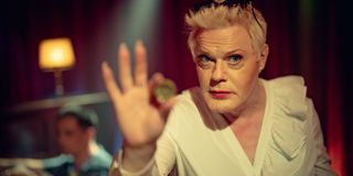 Suzy Eddie Izzard as Lachy in 'Kaos.'