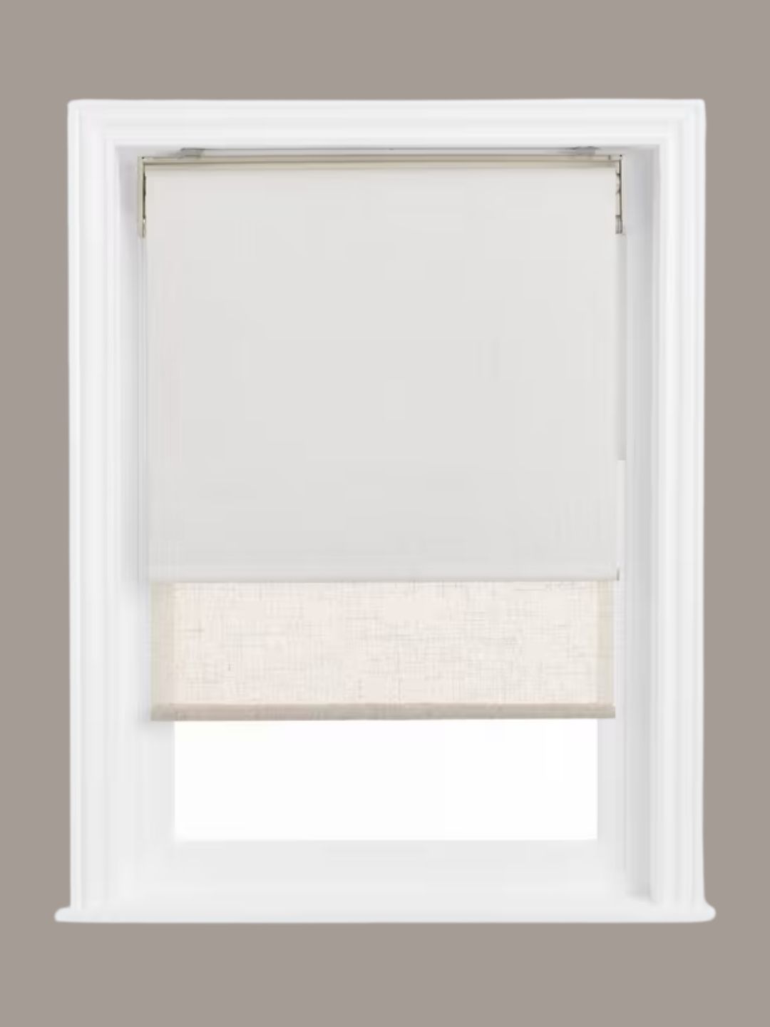 John Lewis, Cordless Double Sheer/blackout Roller Blind