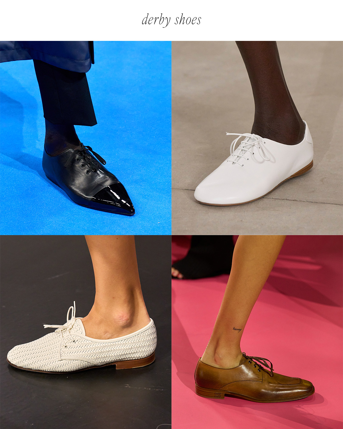 2026 shoe trends from the spring/summer 2026 runways