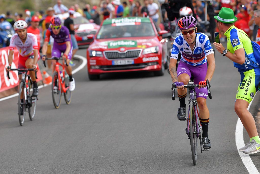 Angel Madrazo en route to a famous victory on stage 5