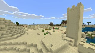 Desert village