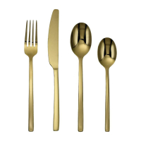 20. Cambridge Beacon Gold Satin Flatware Set: View at Amazon
RRP: $62 / £95