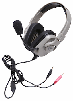 Califone Launches Titanium Series Washable Headphones