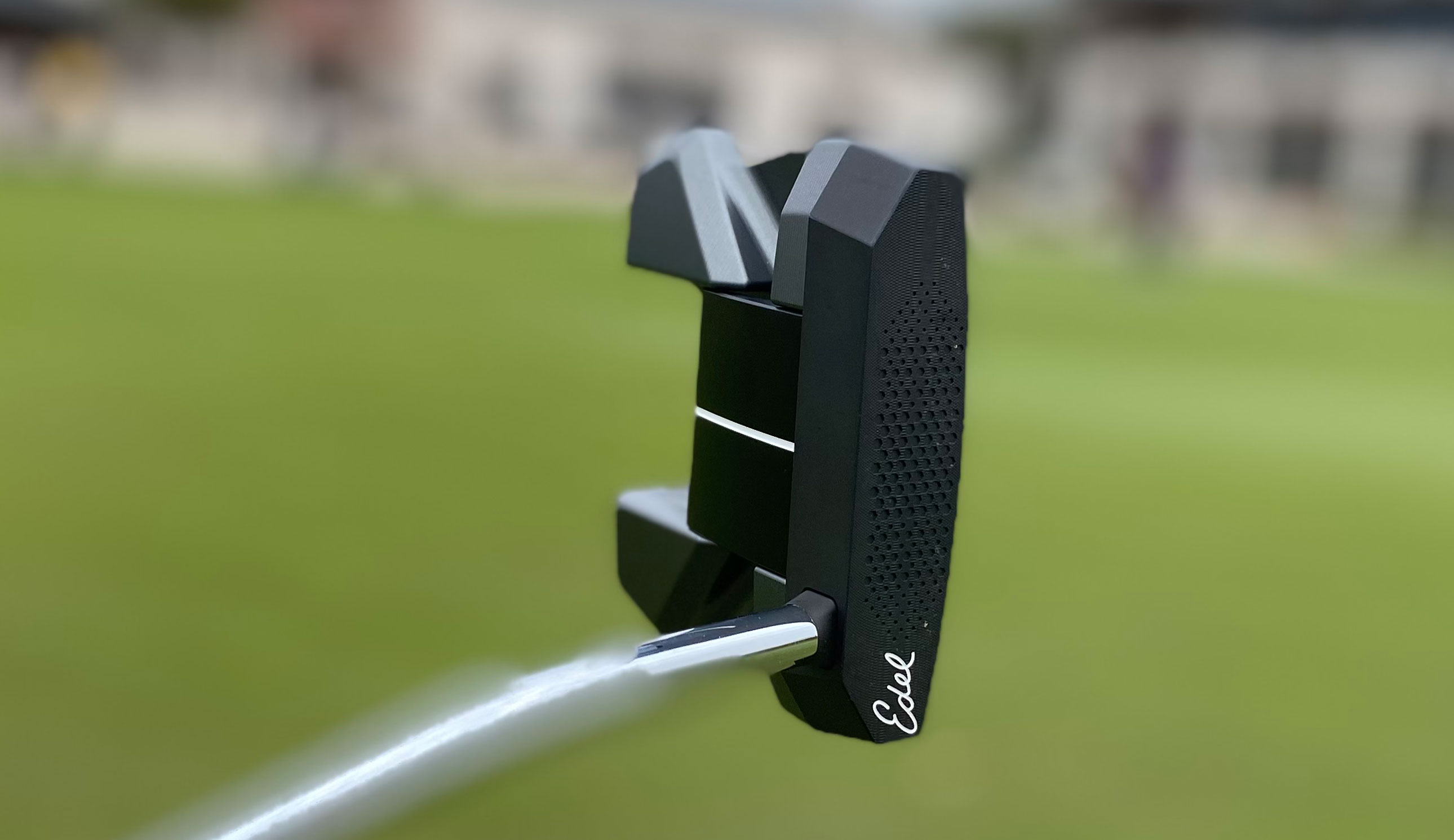 The face of the Edel Golf Array F-1 Putter