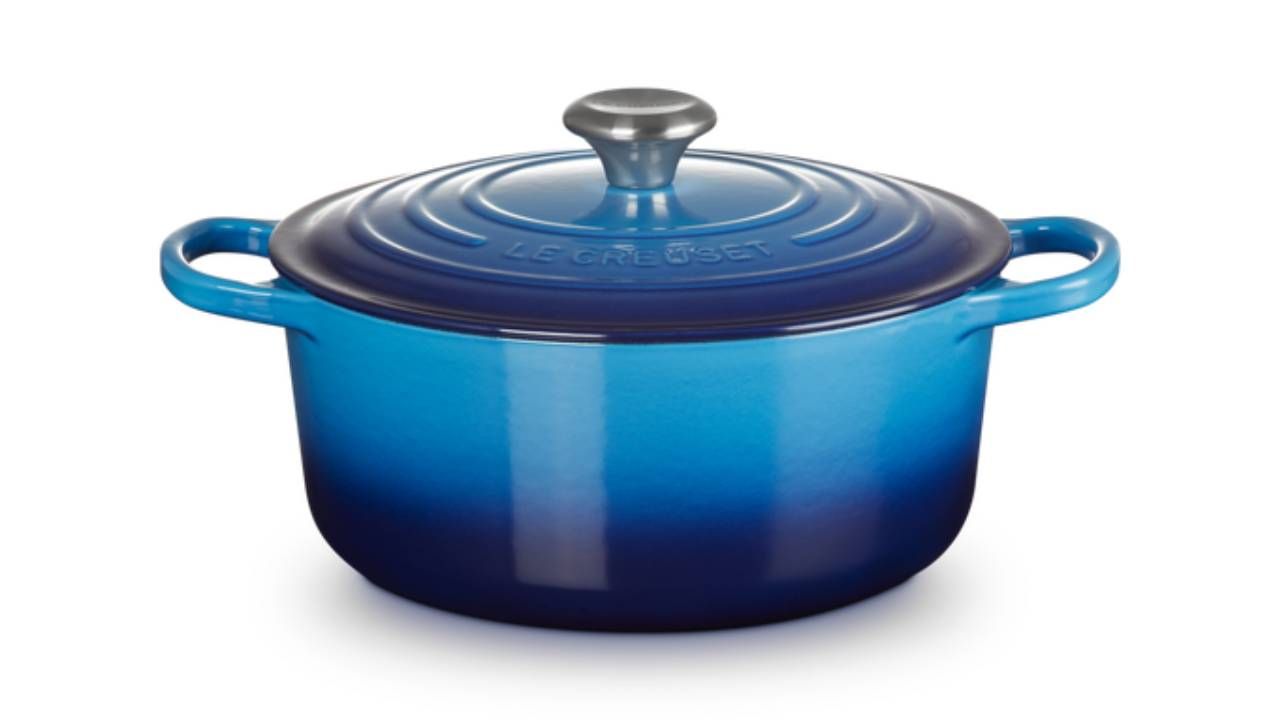 Le Creuset Azure Cast Iron Round Casserole