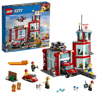Lego City Fire Station: at Amazon |