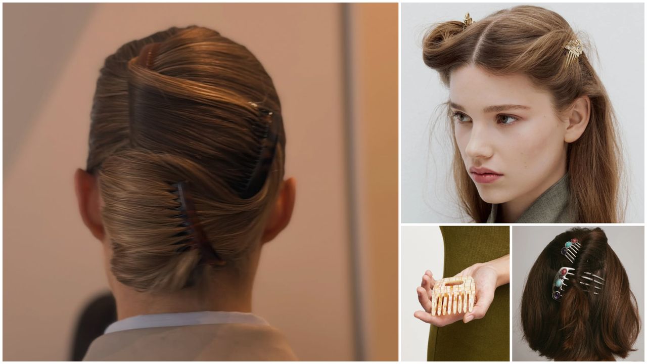 The French Comb Trend is 2026's Most Elegant Hair Accessory | Marie Claire