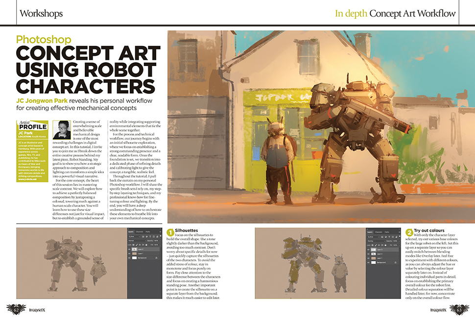 ImagineFX 266 pages and cover