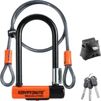Kryptonite Evolution Mini-7 Bike U-Lock with Cable