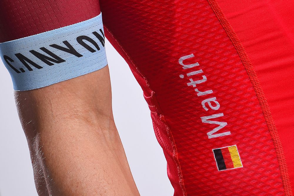 Some custom touches for Tony Martin's 2017 Katusha-Alpecin jersey