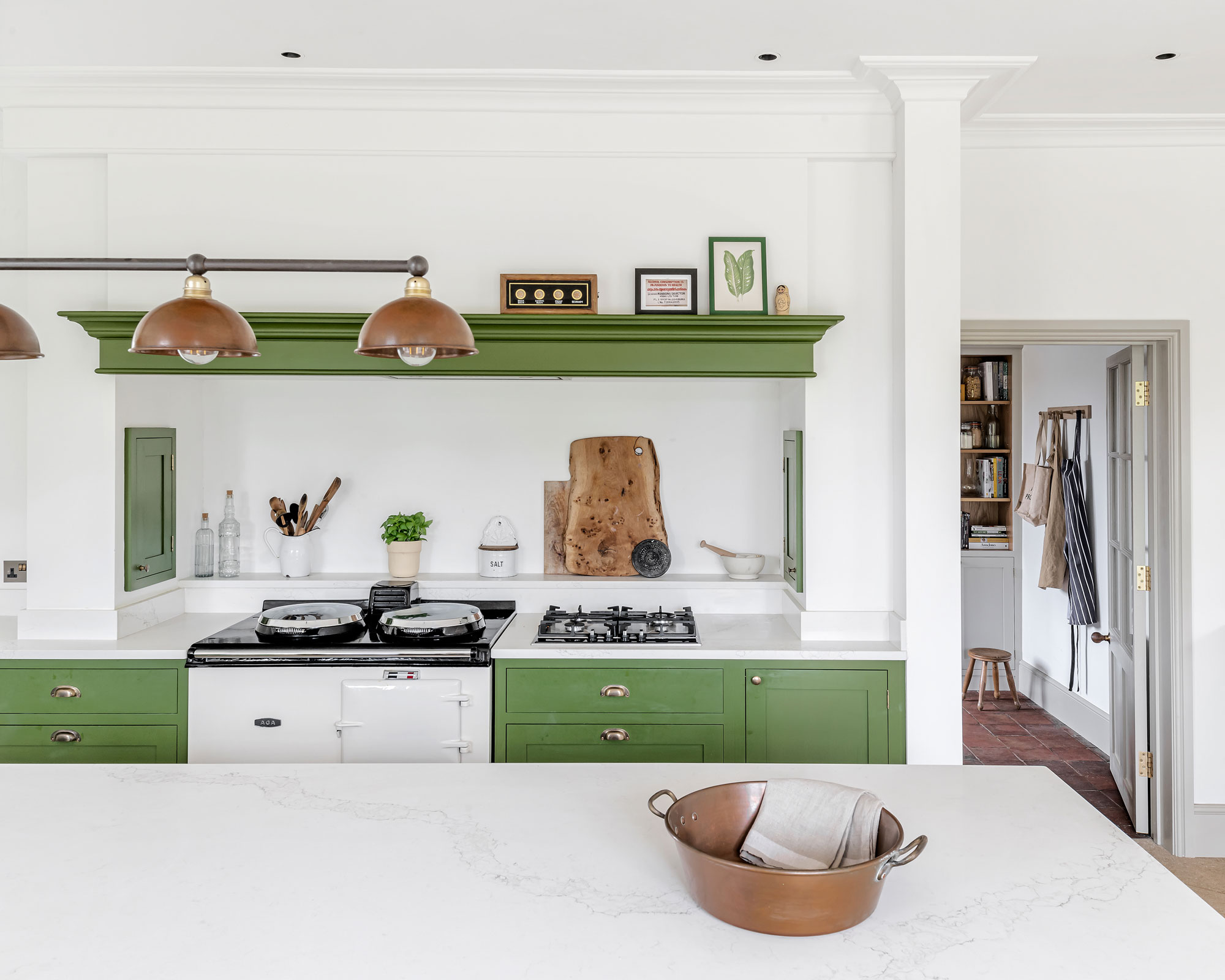 5 smart ways this green kitchen has been transformed with natural ...