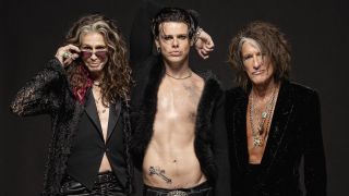 Aerosmith's Steven Tyler and Joe Perry with Yungblud