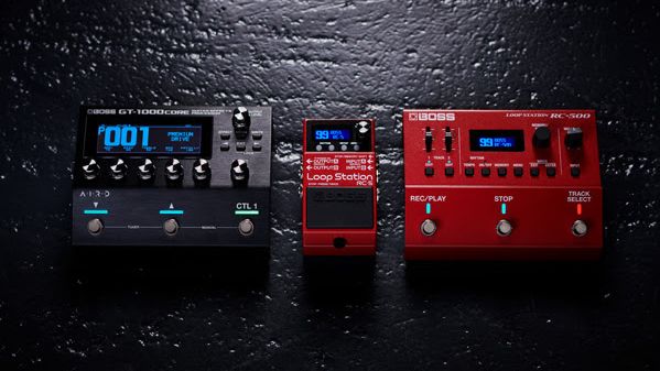Boss Lifts The Lid On New Multi Effects Processor The Gt 1000core And Rc 5 Flagship Rc 500 Loop Station Pedals Musicradar