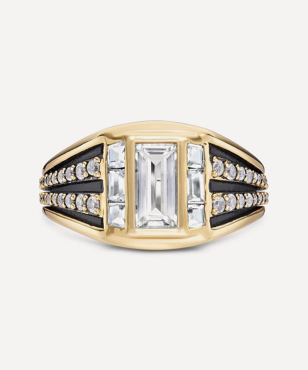 14ct Gold-Plated Vermeil Silver Freya Ring