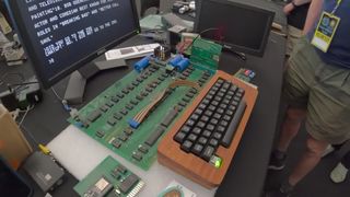 Apple 1 replica running ChatGPT.