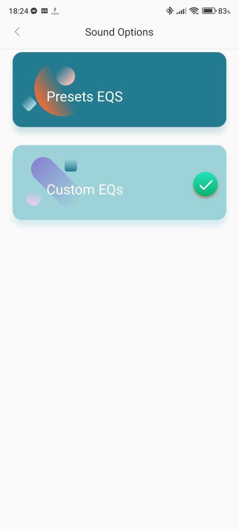 1More Music app presets
