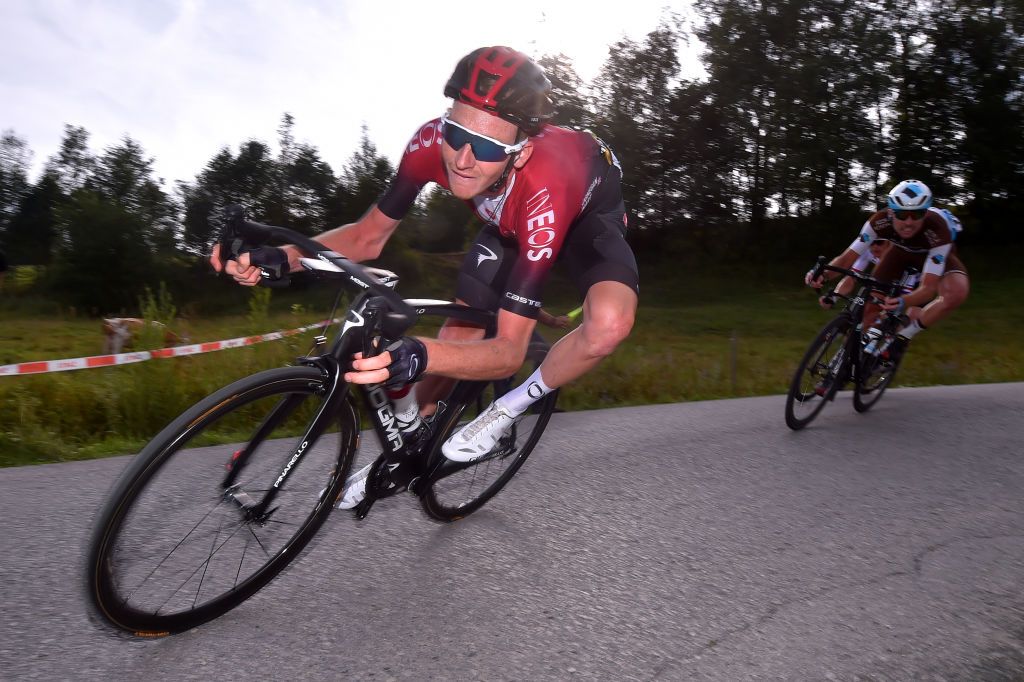 Tao Geoghegan Hart at the 2019 Tour de Pologne