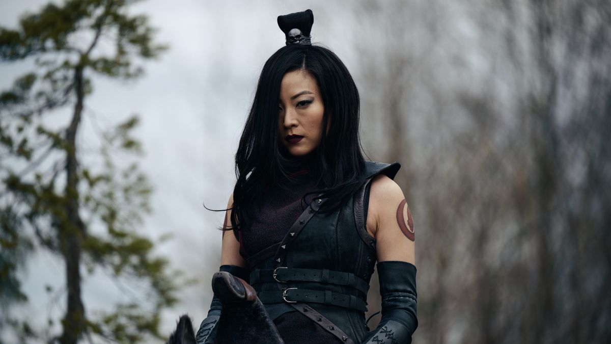 June (Arden Cho) in Netflix's Avatar: The Last Airbender
