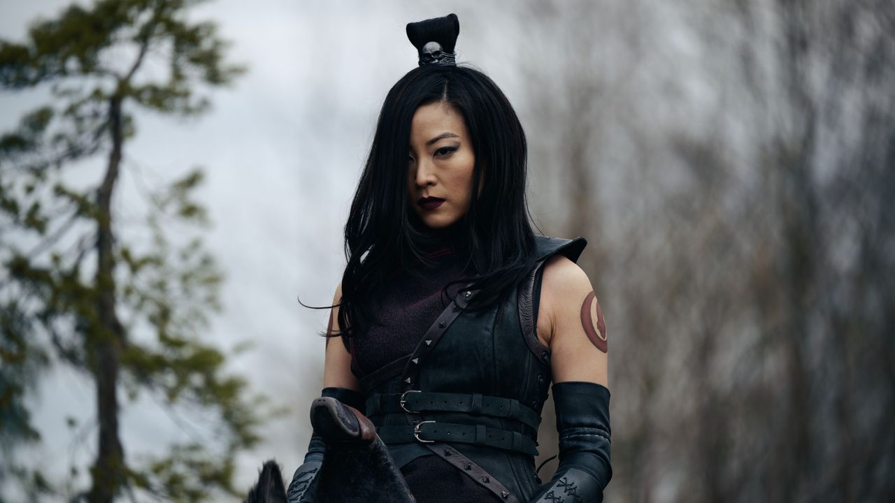 June (Arden Cho) in Netflix's Avatar: The Last Airbender