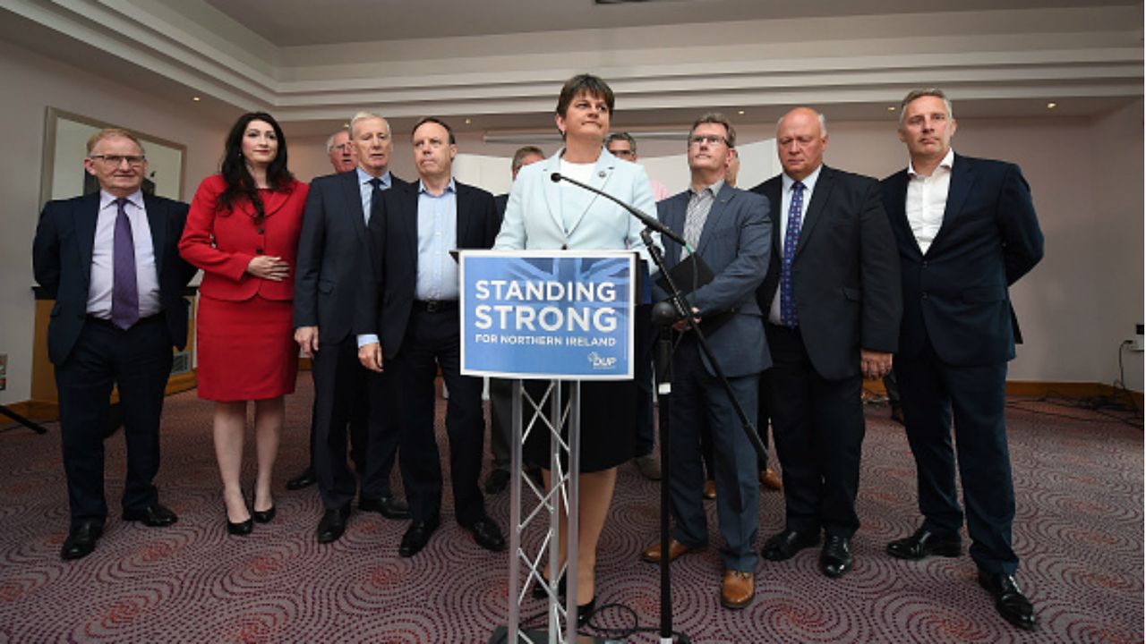 Arlene Foster and DUP MPs