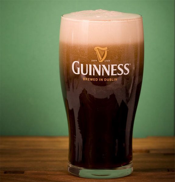 The secret to the sinking bubbles in a frothy glass of Guinness may lie in the shape of the pint glass.