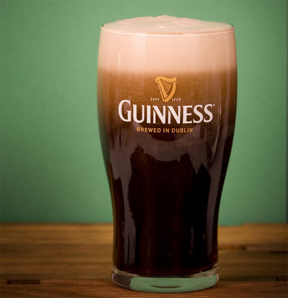Guinness Green Ireland Set of 4 Pint Glasses 