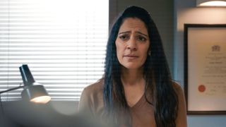 Vineeta Rishi plays Lucky Simpson in Holby City