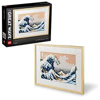 LEGO Art Hokusai the Great Wave Framed Japanese Wall Art