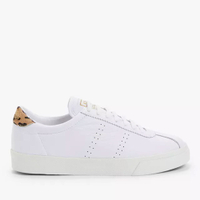 Superga 2843 Comflea Leather Leopard Print Trainers, £80, John Lewis