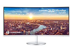 Samsung Thunderbolt 3 Curved QLED Monitor