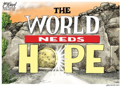 Editorial Cartoon U.S. Hope 2016