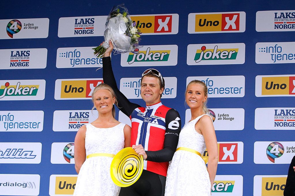 Stage winner Edvald Boasson Hagen (Dimension Data)