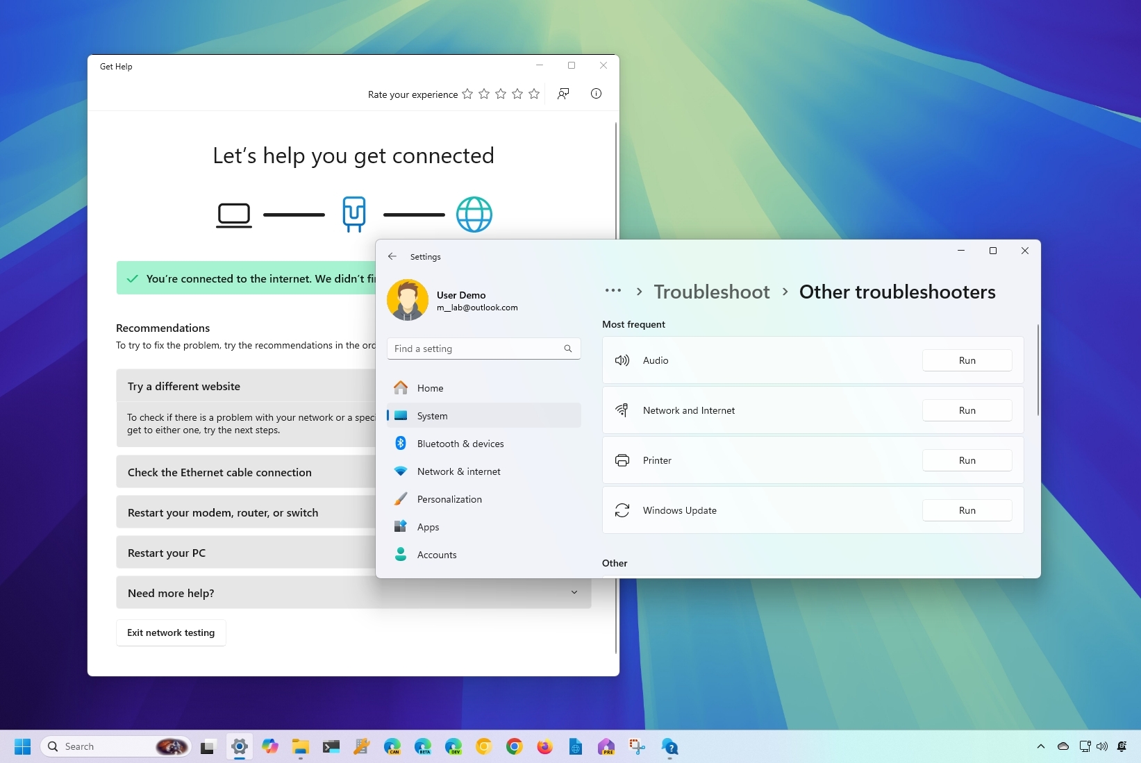 Windows 11 Troubleshoot Tool Run Troubleshooter On This Pc DUZNS