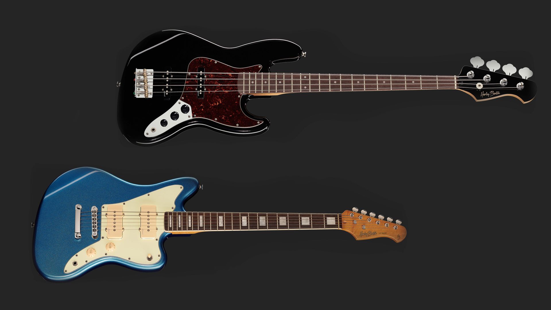 You won't believe the prices on these new offset Harley Benton JA60CC and JB62CC guitars and