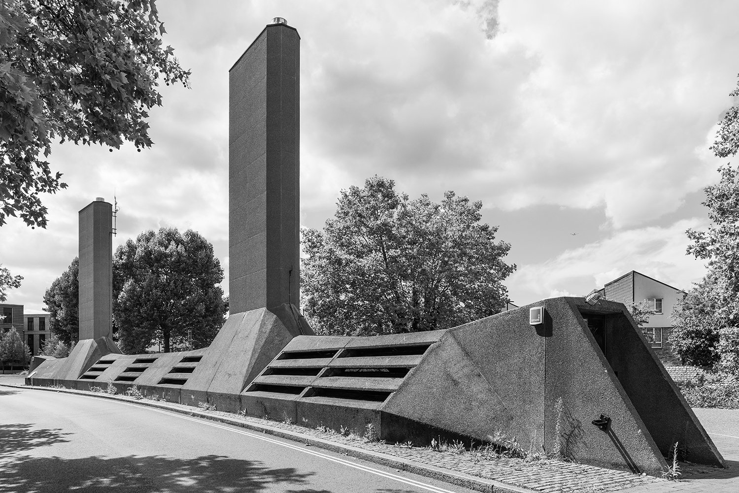 Camberwell Submarine by T Hollamby and B Jacoby, 1974, from Brutalist London