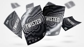 Flyer templates: Twisted flyer template