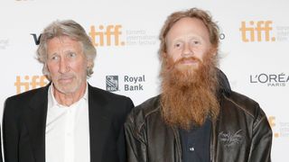 TORONTO, ON - SEPTEMBER 06: (L-R) Jack Waters, director Sean Evans, director/musician Roger Waters and musician Harry Waters attend the "Roger Waters The Wall" premiere during the 2014 Toronto International Film Festival at The Elgin on September 6, 2014 in Toronto, Canada. (Photo by Philip Cheung/Getty Images)