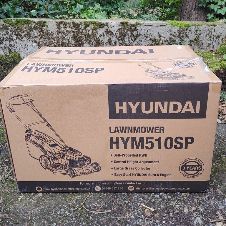 Hyundai HYM510SP Petrol Lawn Mower review | Ideal Home