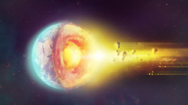 Earth's core is 'leaking' gold